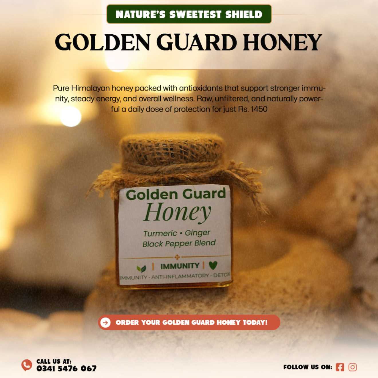 Golden Guard Honey (250ml)