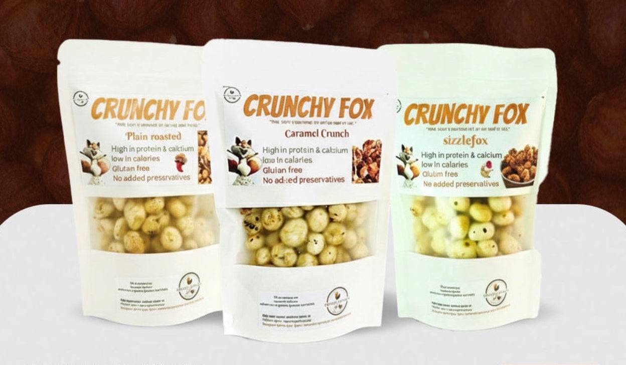 CrunchyFox Roasted Makhana